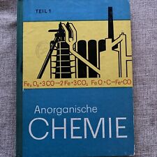 Anorganische chemie teil gebraucht kaufen  Nieheim