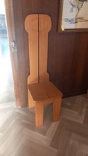 Sedia alta legno usato  Cefalu