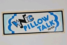 Wnic pillow talk for sale  Chattanooga