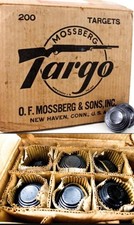 Mossberg 1940s Targo Targ Targets caixa original vintage .22 armadilha tiro colecionável comprar usado  Enviando para Brazil