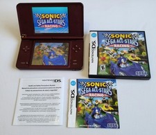Console portátil Nintendo DSi XL vinho tinto Sonic jogo testado na caixa limpo PAL, usado comprar usado  Enviando para Brazil
