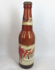 1937? Garrafa vazia de cerveja FAUST com tampa ANHEUSER BUSCH IRTP St Louis Missouri Eagle, usado comprar usado  Enviando para Brazil