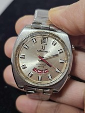 Usado, Antigo Accutron Bulova Astronaut Mark II Relógio Campeão Pulseira de Aço Inoxidável - LEIA comprar usado Usado, Antigo Accutron Bulova Astronaut Mark II Relógio Campeão Pulseira de Aço Inoxidável - LEIA comprar usado  Enviando para Brazil