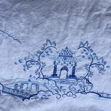Vintage hand embroidered for sale  BELPER
