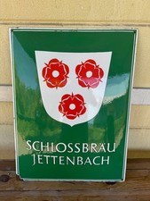 Schlossbräu jettenbach emaill gebraucht kaufen  Braunschweig
