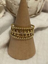 Bague femme dorée d'occasion  Louvres