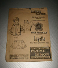 Ancien patron modèle d'occasion  Neuville-aux-Bois