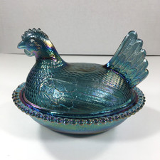 Indiana glass hen for sale  Kalamazoo
