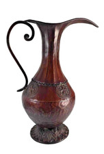 Metal vase inches for sale  Mansfield