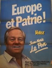 Affiche front national d'occasion  Orange