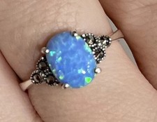 Blue fire opal for sale  BOLTON