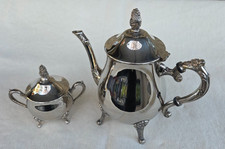 Alte versilberte teekanne gebraucht kaufen  Berlin