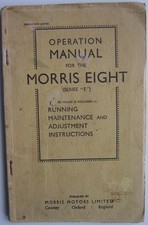 Morris eight series for sale  BATLEY