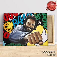 Quadro bud spencer usato  Viu