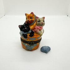 Porcelain hinged trinket for sale  Newaygo