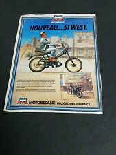 Page publicitaire motobecane d'occasion  Haguenau