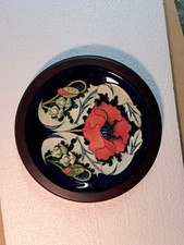 Moorcroft poppy plate for sale  HORSHAM