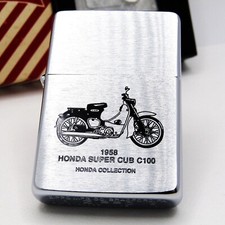 1958 Honda Super Cub C100 Collection isqueiro a óleo Zippo gravado 1994 na caixa raro comprar usado  Enviando para Brazil