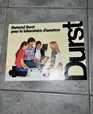 Antique durst equipment d'occasion  Expédié en Belgium