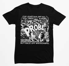 Usado, Camiseta design saco plástico década de 1980 Probe Records comprar usado  Enviando para Brazil