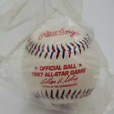 Bola de beisebol oficial Rawlings 1997 All Star Game Cleveland Indian Jacobs Field comprar usado  Enviando para Brazil