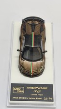 Usado, Bandeira da Itália marrom metálica 1:64 Veloce x Apex Studio Lamborghini Aventador SVJ comprar usado  Enviando para Brazil