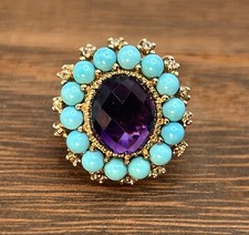 10k amethyst turquoise for sale  Saint Johns