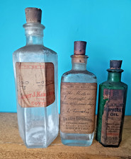 Vintage medicine bottles for sale  LLANELLI