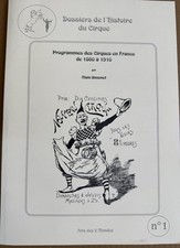 Programmes cirques 1860 d'occasion  Saint-Mandé