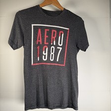 Usado, Camiseta Aeropostale Aero 1987 Graphic Classic Crew manga curta pequena unissex comprar usado  Enviando para Brazil