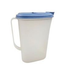 Jarro Tupperware Slim Line 2Qt azul tampa flip bico item 2009 vintage comprar usado  Enviando para Brazil