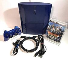 Console Sony Playstation 3 Super Slim azul azurita PS3 250GB com jogo CECH-4000 comprar usado  Enviando para Brazil