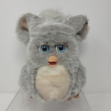 Usado, 2005 Sleepy Pink Furby 59294 Emoto-tronic Cinza Com Azul/Roxo FUNCIONA Hasbro comprar usado  Enviando para Brazil
