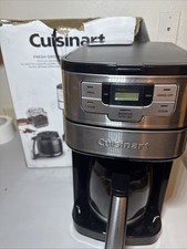 Cafeteira Cuisinart - Moer e preparar automática 12 xícaras - Preto/aço inoxidável comprar usado  Enviando para Brazil