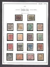 Selos do Brasil 1921 Filigrana ̈Casa da Moeda ̈ - Chamado ̈Vovó ̈ - Alto Valor - Usado comprar usado  Brasil 