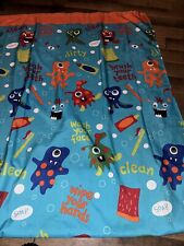 Cortina de chuveiro Jumping Beans Monster tecido 70"X70" comprar usado  Enviando para Brazil