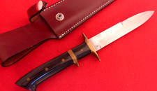 Faca adaga de lâmina fixa Wise USA Custom sub-punho feita à mão full tang comprar usado Faca adaga de lâmina fixa Wise USA Custom sub-punho feita à mão full tang comprar usado  Enviando para Brazil