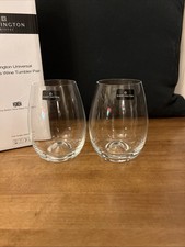 Pair dartington crystal for sale  NEWPORT