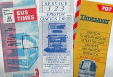 Ribble bus timetable for sale  FAKENHAM