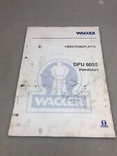 Wacker vibrationsplatte dpu gebraucht kaufen  Twistringen