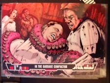 Topps Star Wars Illustrated A New Hope #79 In the Garbage Compactor Estado perfeito comprar usado  Enviando para Brazil