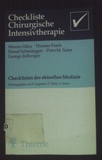 Checkliste chirurgische intens gebraucht kaufen Checkliste chirurgische intens gebraucht kaufen  Koblenz