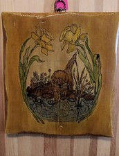 Wood plaque handcrafted for sale  Mount Vernon
