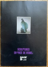 Catalogue daum sculptures d'occasion  Boulogne-Billancourt