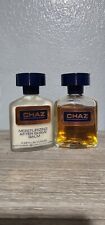 De colección Revlon CHAZ después del afeitado 2,25 oz salpicaduras colonia y bálsamo hidratante segunda mano  Embacar hacia Mexico