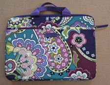 Bolsa tote VERA BRADLEY 15" neoprene laptop estojo floral roxo verde rosa usada, usado comprar usado Bolsa tote VERA BRADLEY 15" neoprene laptop estojo floral roxo verde rosa usada, usado comprar usado  Enviando para Brazil