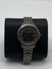 Relógio masculino Armani Exchange 44mm WR100M mostrador vermelho/cinza aço inoxidável, 129g comprar usado  Enviando para Brazil
