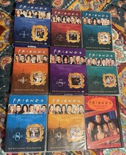 “FRIENDS” DVD LOT 8 COMPLETE SEASONS (1 2 3 4 5 6 8 9) w/BONUS very good TESTED, usado comprar usado  Enviando para Brazil