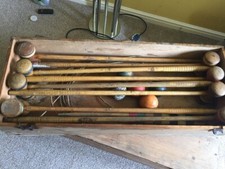 Vintage mallets croquet for sale  DUNBLANE