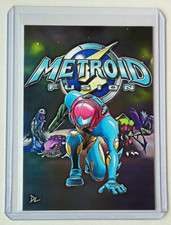 Cartão comercial Metroid edição limitada assinado pelo artista "Fusion" em escala 1/10 comprar usado  Enviando para Brazil